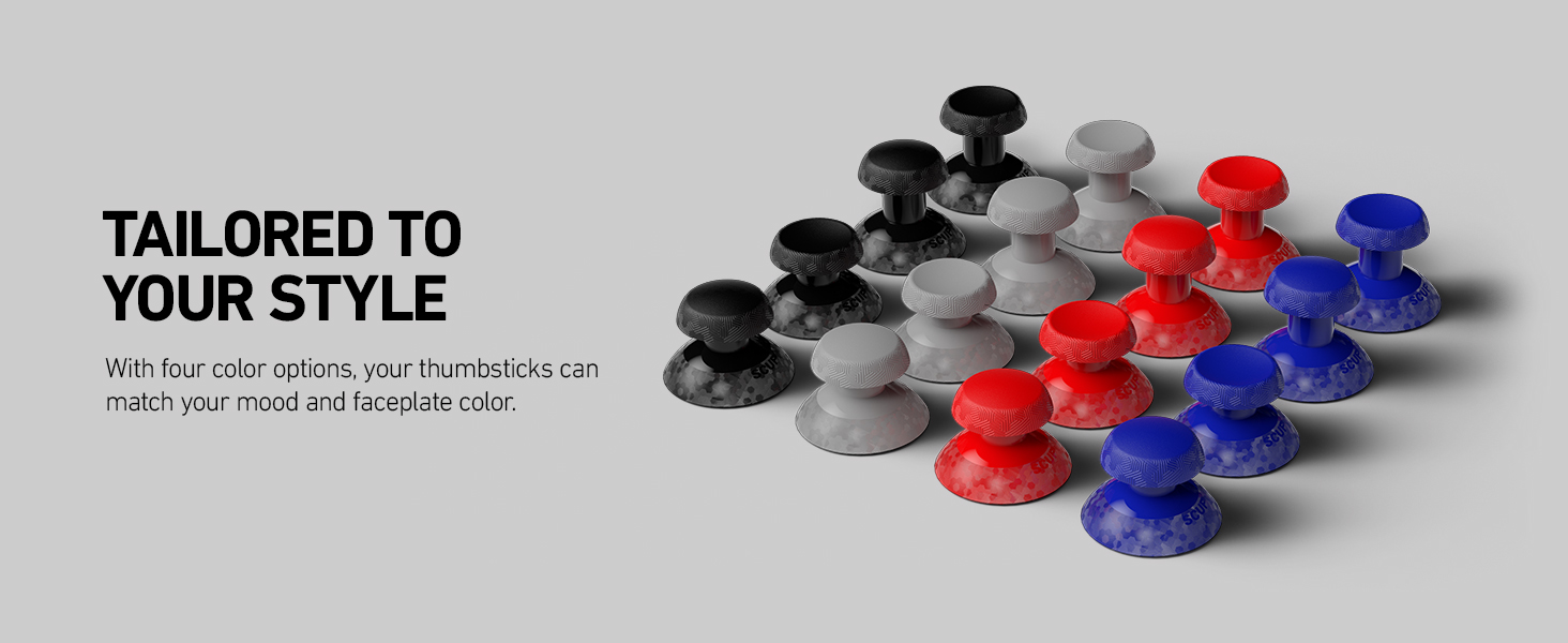 Durable Materials, Durable Thumbsticks, Long Lasting Thumbsticks