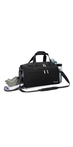 Gym Bag with Shoe Compartment Wet Pocket