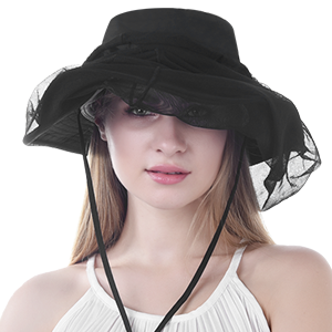 Mosquito Head Net Mesh Hat Face Netting Cover Midge Mask