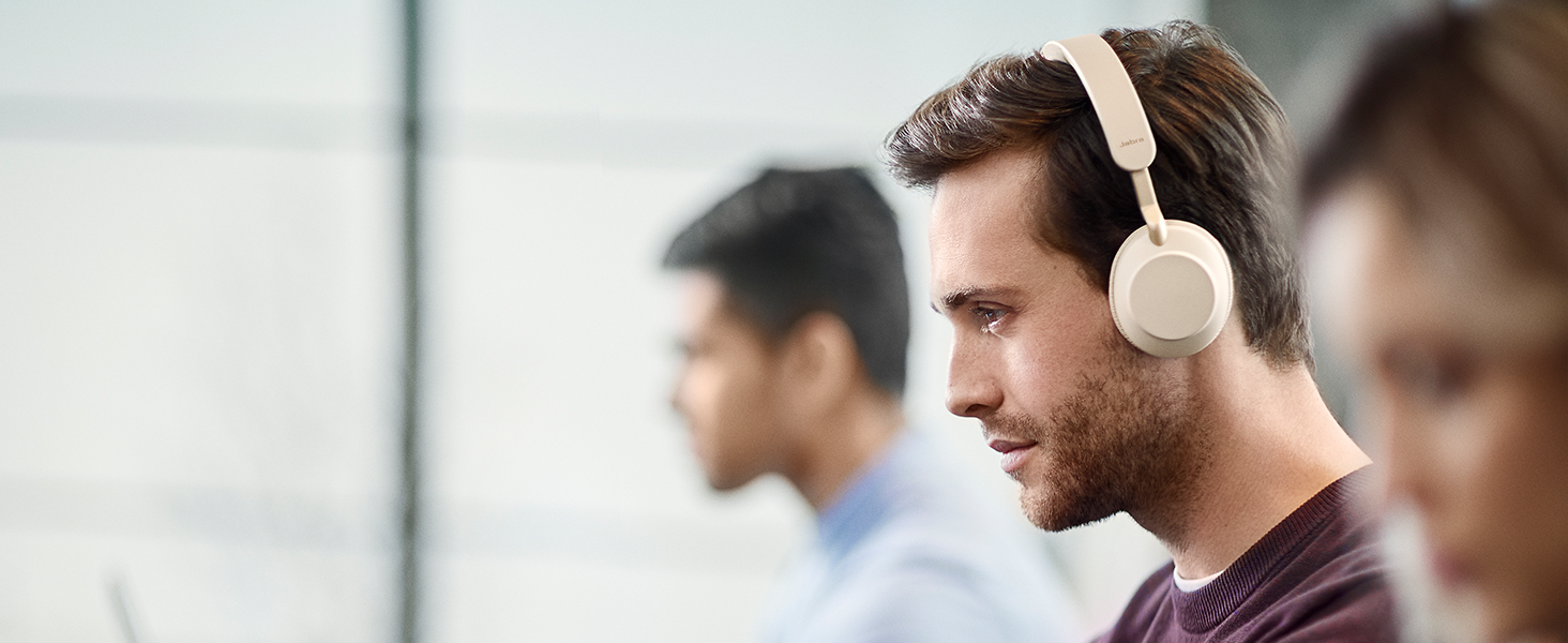 Feel the noise around you instantly fade. Our new design cancels 48% more of the noise around you.