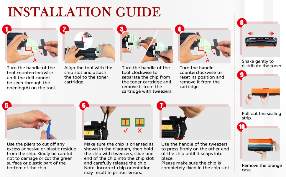 Replacement for hp 207a hp 207x