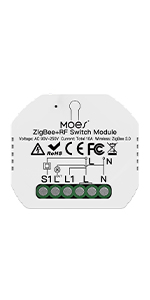 Zigbee RF Light Switch Module