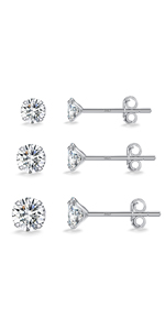 CUBIC ZIRCONIA STUD