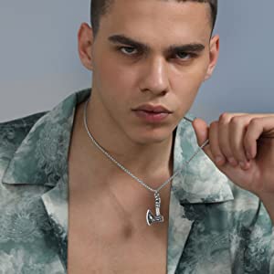 viking axe necklace