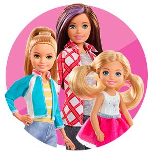 Barbie dolls and playsets