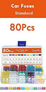 300-600-Car Fuses Assorted-80pcs-Standard-UK