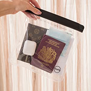 big make up bag, big makeup bag, big makeup bags, black makeup bag, bug clear, clear make up bag 