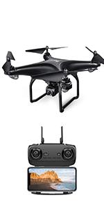 Potensic D58 GPS Drone with 2K Camera ,5G WiFi FPV Live Transmission Drone 