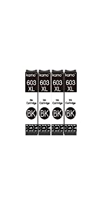 Kamo 603xl black ink cartridges
