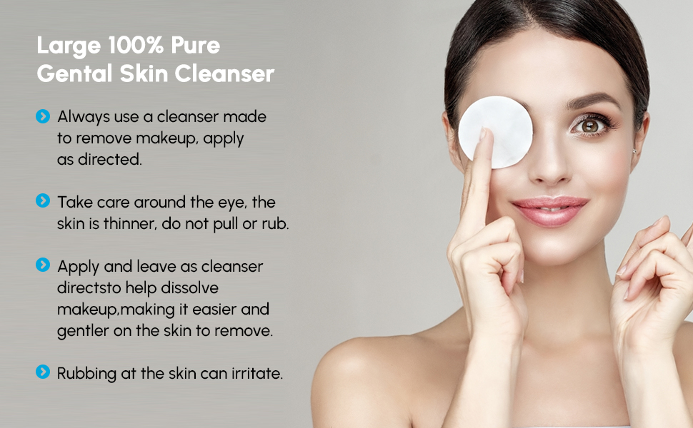 FACIAL COTTON WOOL PADS