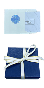 blue jewellery gift box