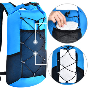 Waterproof Floating Dry Bag Backpack 20L Lightweight Kayak Floatable Drybag Sack