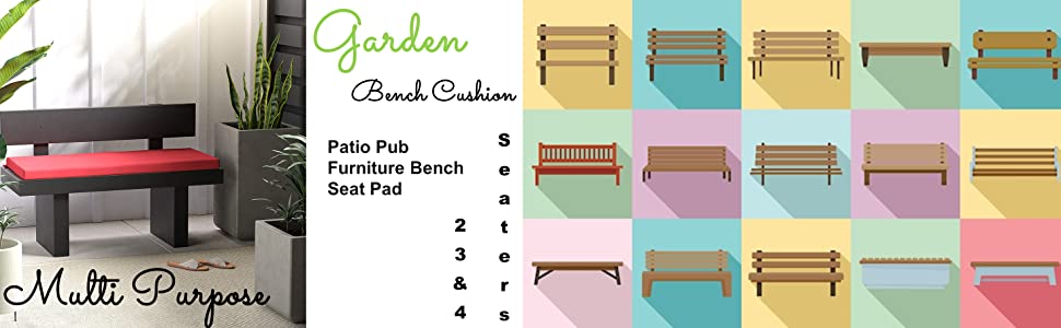 Garden Bench Cushion