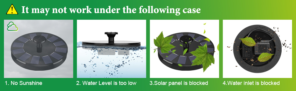 solar pond fountain