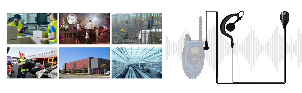 Inline PTT with High Qulity Mic