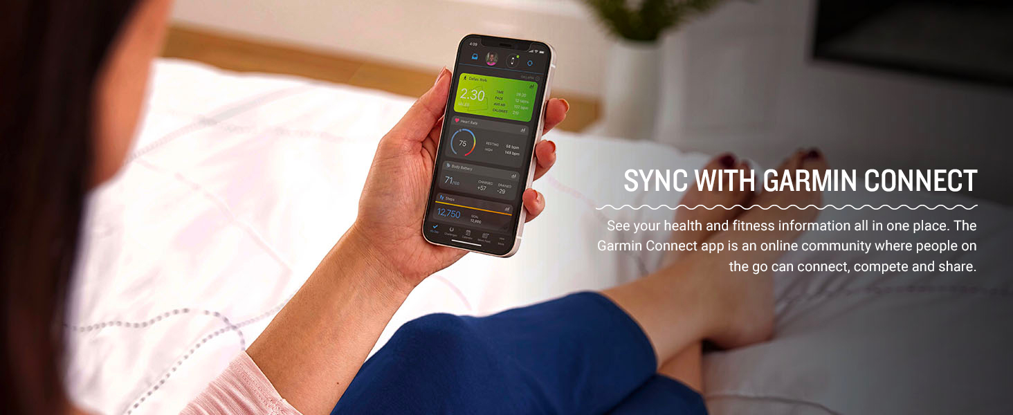 Sync with Garmin
