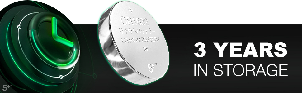 CR1632 Lithium Coin Cell Battery 3v Blister Packed