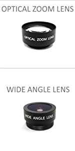 Babysense Lens Pack - Wide Angle and Optical Zoom Lenses
