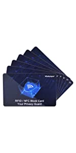 RFID Blocking Cards
