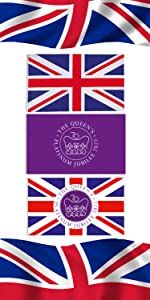the queen's platinum jubilee party supplies event royal theme decoration tableware 