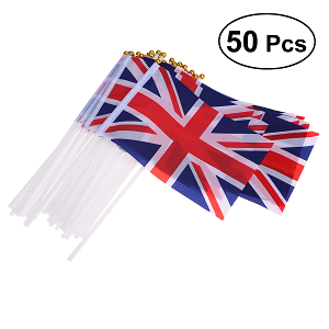  Union Jack Hand Flags