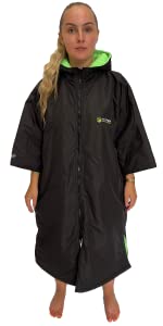 Green Dry Changing Robe