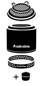 Solo Stove Bonfire Backyard Bundle