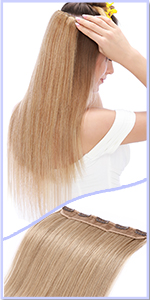 one piece clip in hair extensions