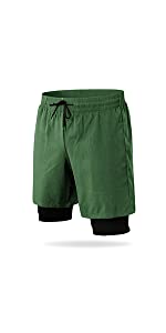 Arcweg Mens Running Shorts Gym 2 in 1 Sports Shorts