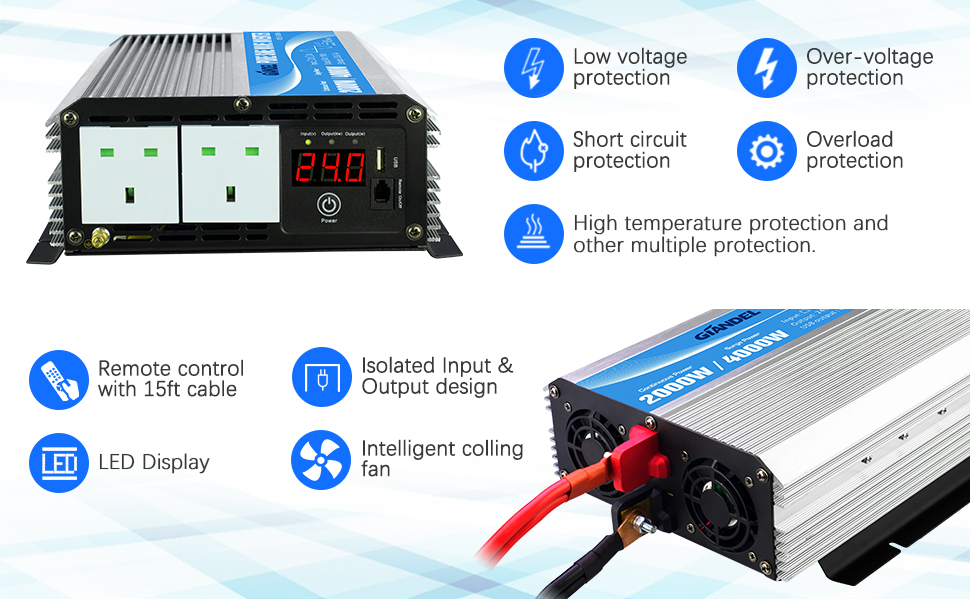 2000w 24v inverter