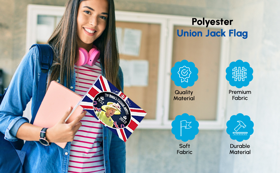 The Queenâ€™s Platinum Jubilee Flags