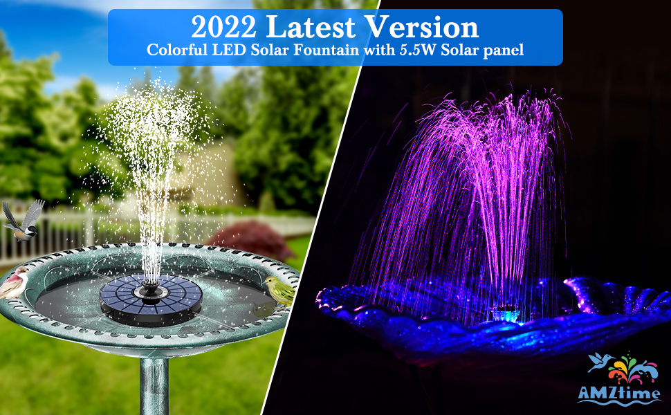 Solar Water Fountain