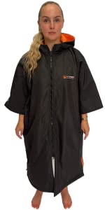 Orange Dry Changing Robe