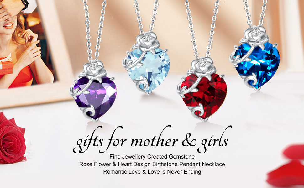 may birthstone necklace