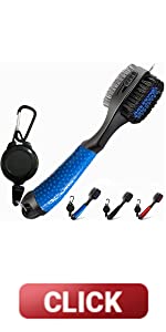 Golf Brush with Divot Tool