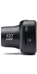 422GW 422 dash cam side view angle Nextbase 1440p tech