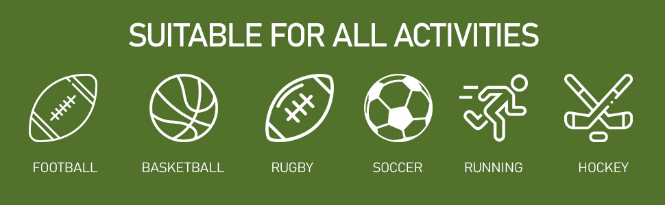 Suitable for all activities