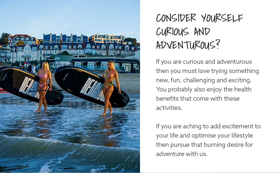 BEACHBUM - Inflatable Stand Up Paddle Board - Beginner Set that Includes 10 ft 6 in Paddle Board