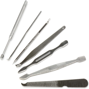 H&S Nail Clippers Manicure Set Grooming Kit for Thick Nails Cuticle Remover Toe Nail Toenail Care