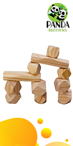 balancing blocks stacking rocks wooden stacking stones wooden stone balancing blocks building wood