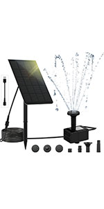 Solar Fountain Water Pump