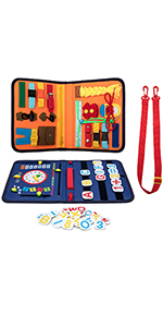 toddler busy board activity board for 2 year olds