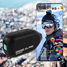 external microphone bluetooth innovation sports battery drift ghost action cameras remote control