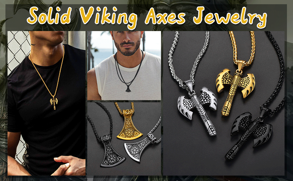 axe necklace