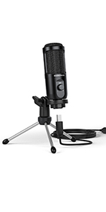 usb microphone with tripod