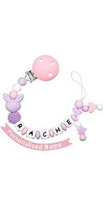 personalised dummy clip