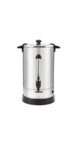 Electric Catering Urn Instant Hot Water Boiler Dispenser Tea Urn Kettle Home Brewing Commercial