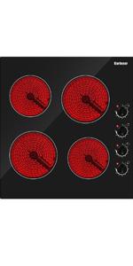 60CM 4 ZONES CERAMIC HOB