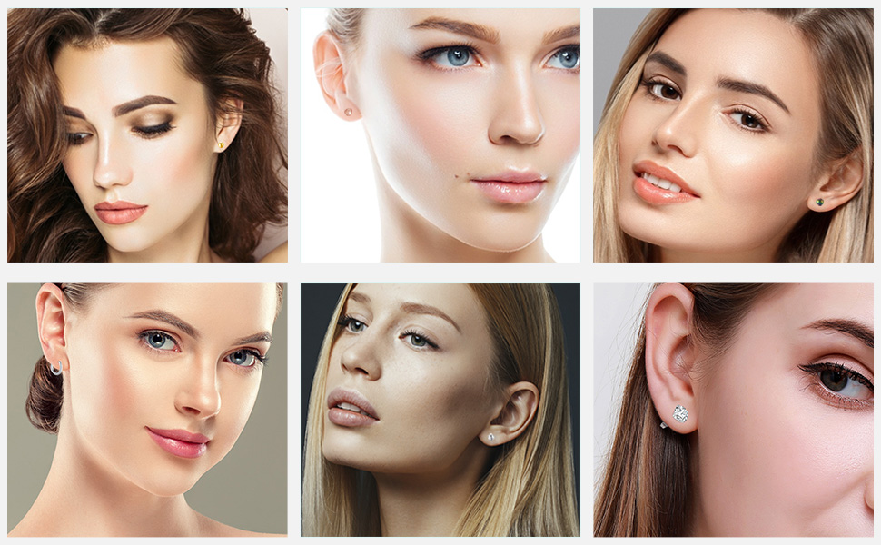 stainless steel earrings