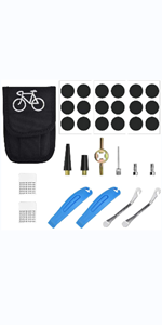 QUCUMER Bicycle Tyre Repair Kit
